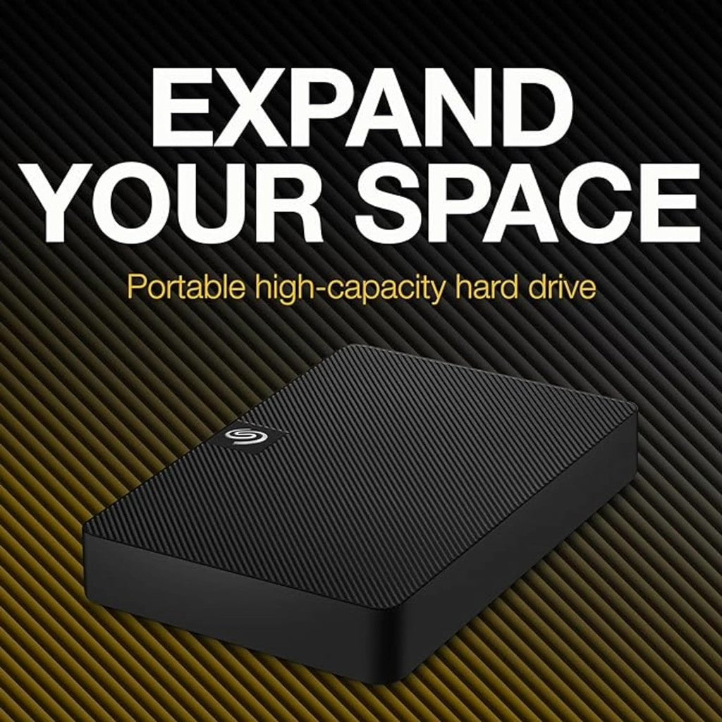 Seagate Expansion 1TB External HDD USB 3.0 for Windows and Mac with 3 yr Data Recovery Services (STKM1000400)
