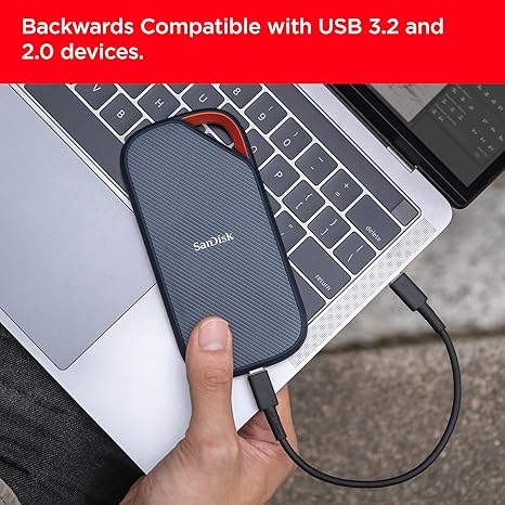 SanDisk 4TB Extreme Pro with USB4 Portable SSD PS5, 3800MB/s