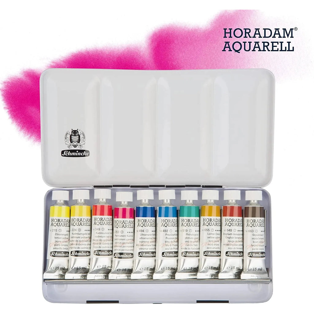 Schmincke Horadam Aquarell (74510), 10 × 15ml