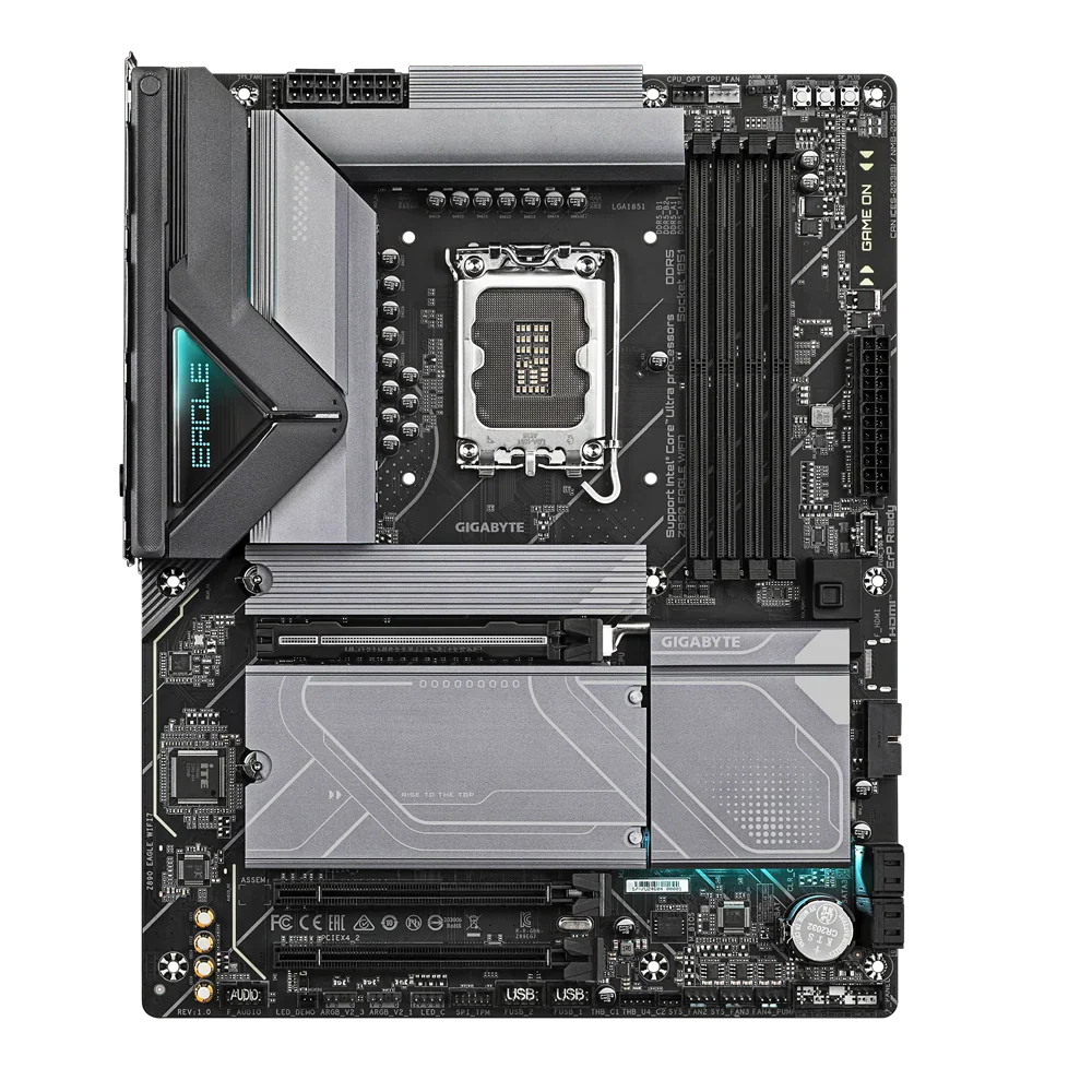 Gigabyte Z890 Eagle Wifi7 1.0 Ddr5 Motherboard - Black