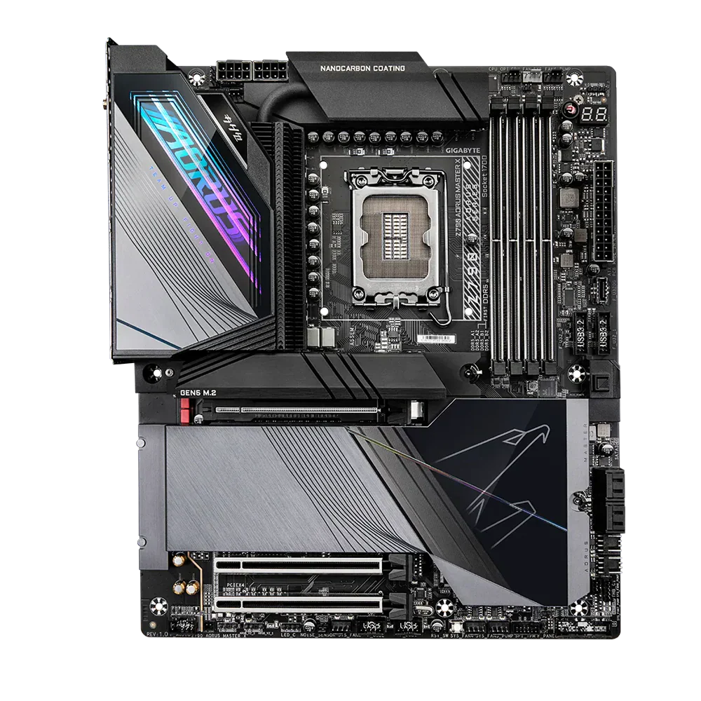 Gigabyte Aorus Z790 Aorus Master X Ddr5 Motherboard - Black