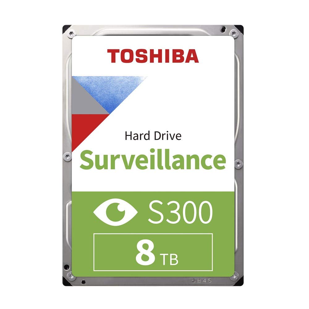 8Tb Toshiba S300 Video Streaming Hard Drive For Surveillance Dvr/Nvr (Hdwt380Uzsva)