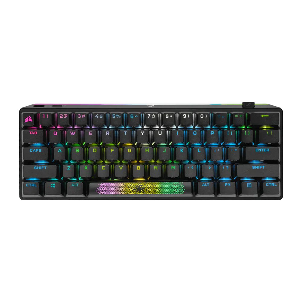 Corsair K70 Mini Pro Rgb Wireless 60% Mechanical Keyboard Black