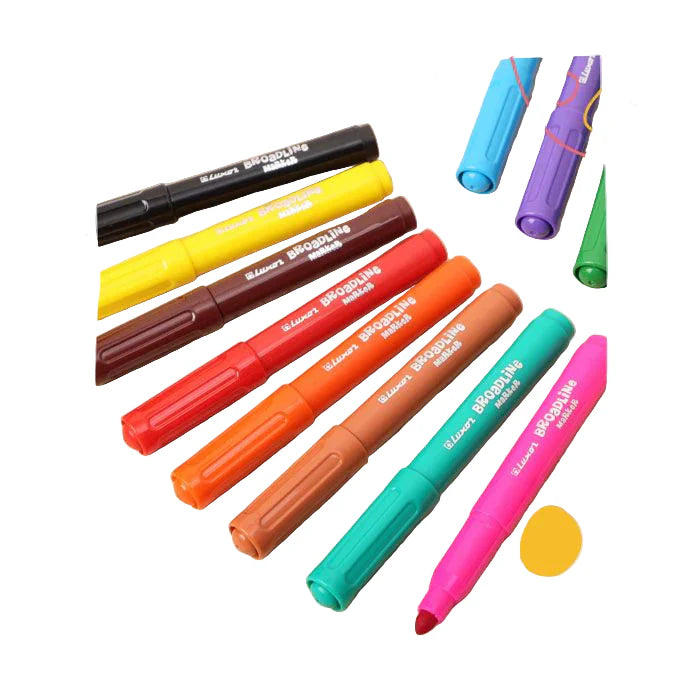 Luxor - Broadline Marker Set (Pack Of 12)