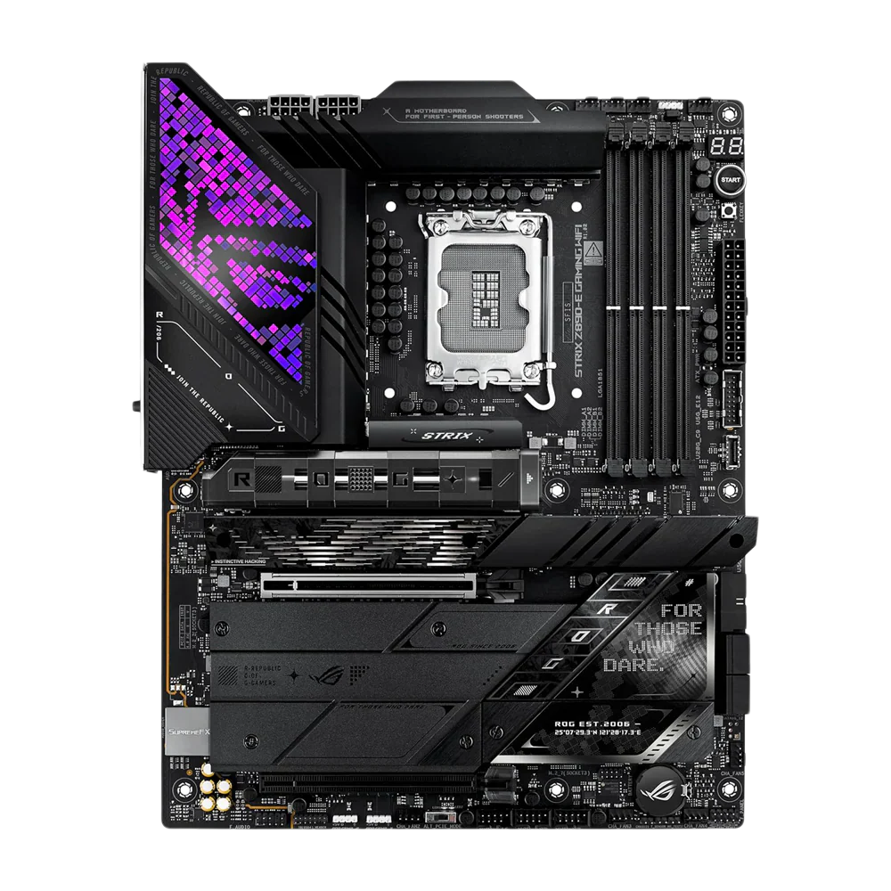 Asus Rog Strix Z890-E Gaming Wifi Ddr5 Motherboard Black