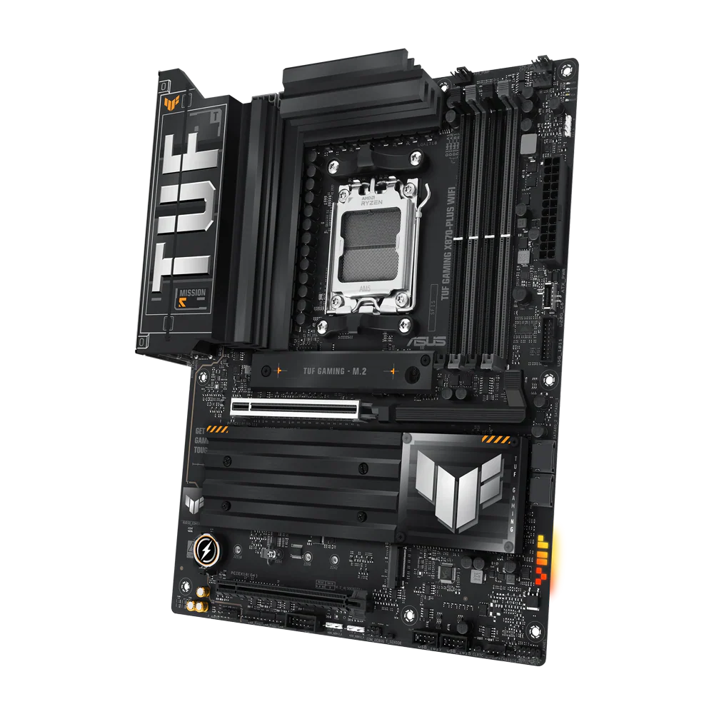 Asus Tuf Gaming X870-Plus Wifi Ddr5 Motherboard Black
