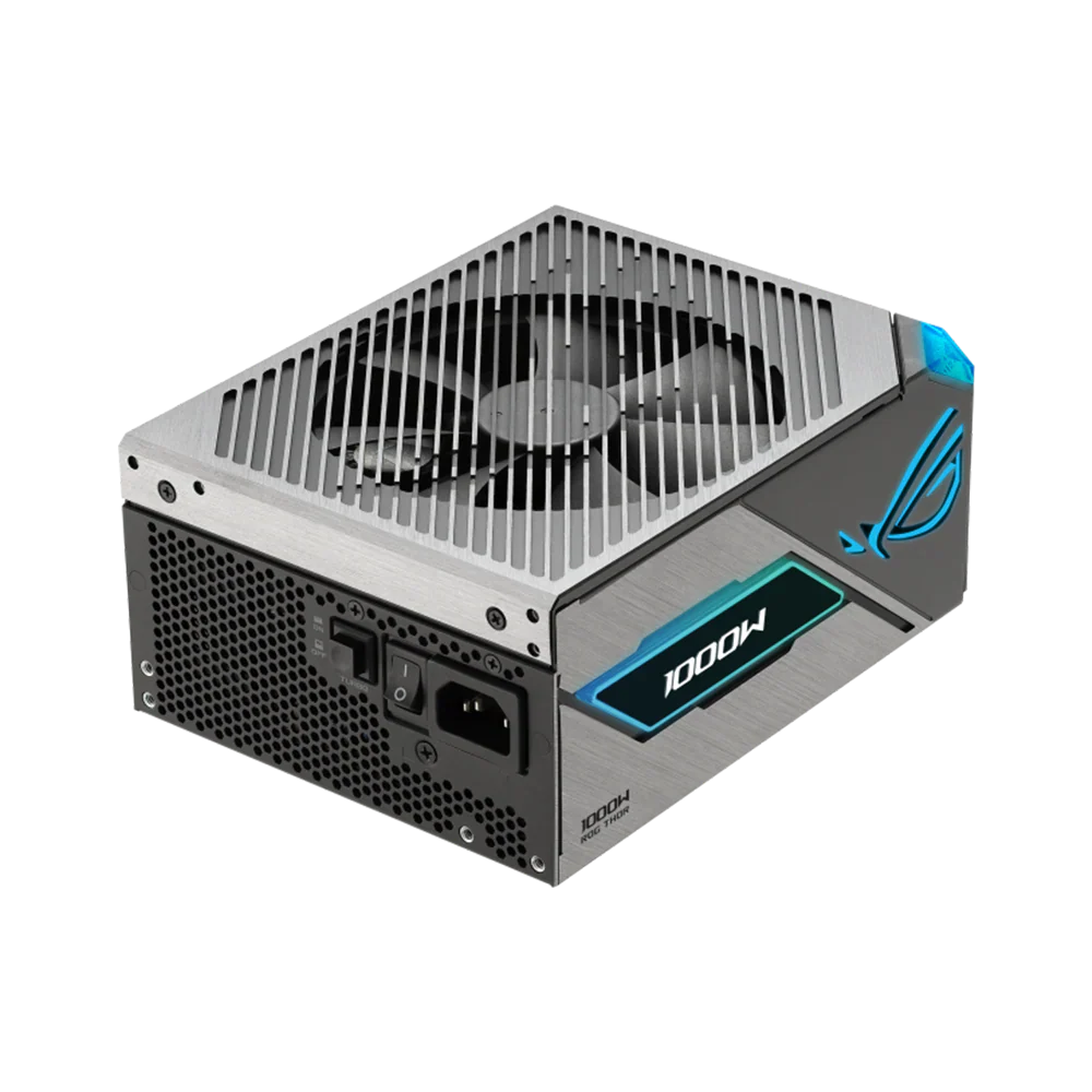 Asus Rog Thor 1000W Platinum Iii 80 Plus Platinum Atx 3.1 Pcie Gen 5 Power Supply - Black