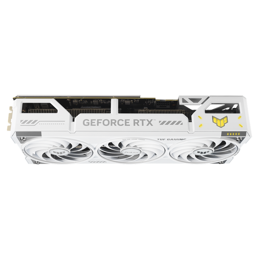 ASUS TUF Gaming Nvidia GeForce RTX 5070 TI OC 16GB BTF Graphics Card - White