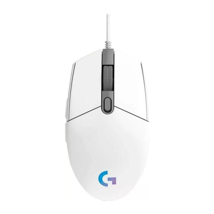 Logitech G203 Lightsync Gaming Mouse - White