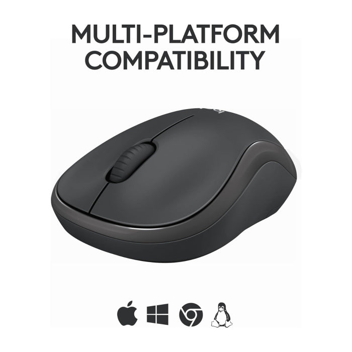 Logitech M240 Silent Bluetooth Mouse – Graphite