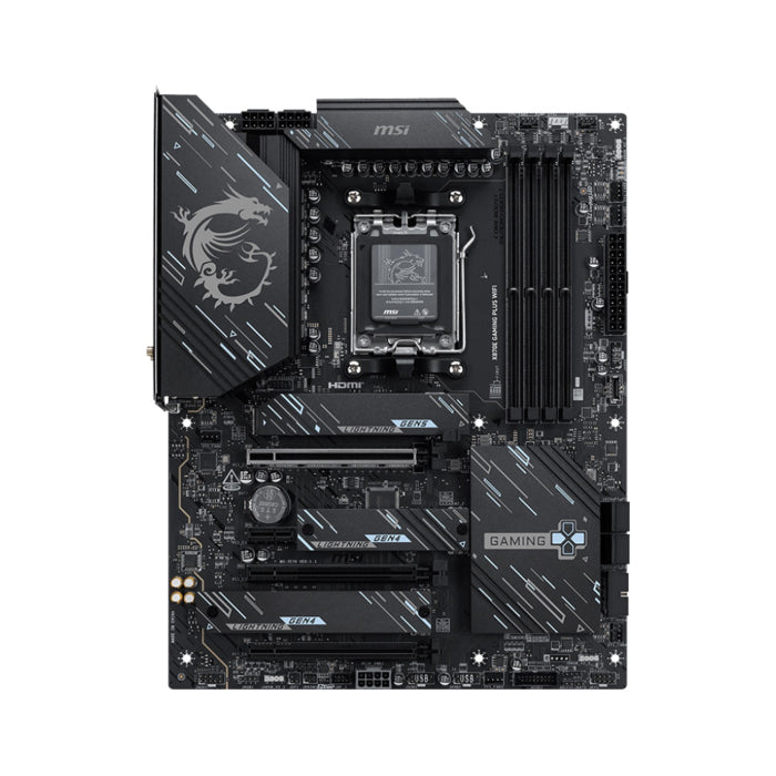 Msi X870E Gaming Plus Wifi Ddr5 Motherboard Black