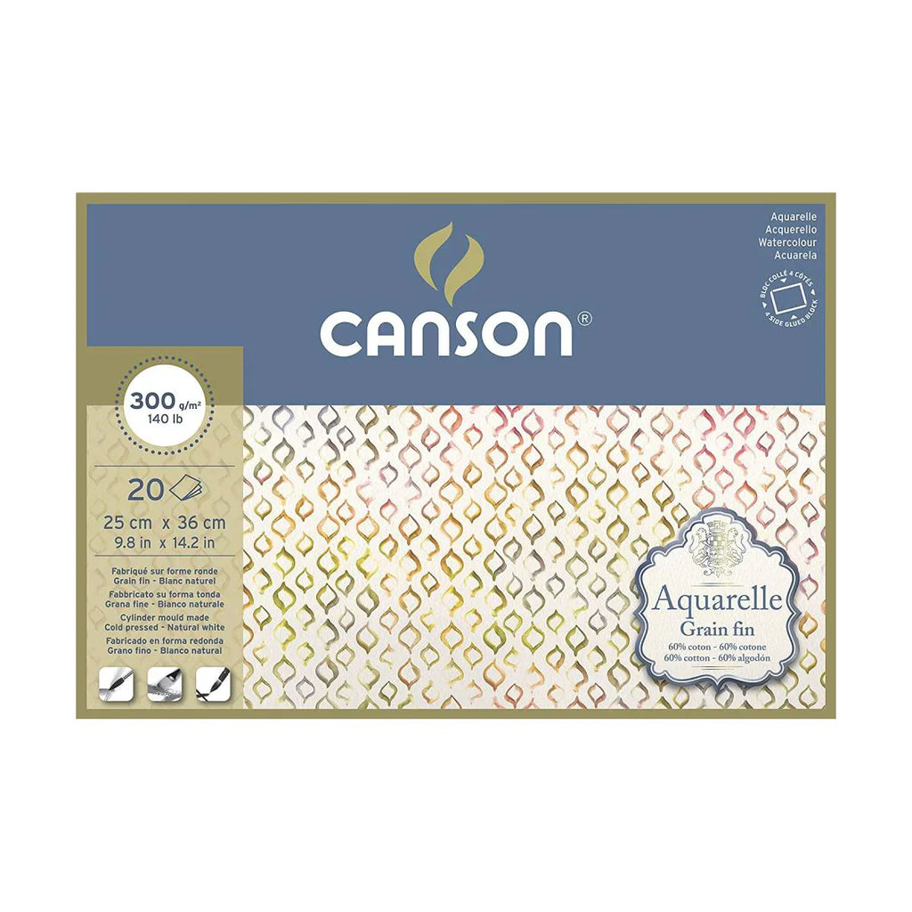 Canson Aquarelle Watercolor Cold Pressed