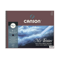 Canson Mi-Teintes Pad 16 Sheets Pastel Pad Spiral 32 X 41Cm Black