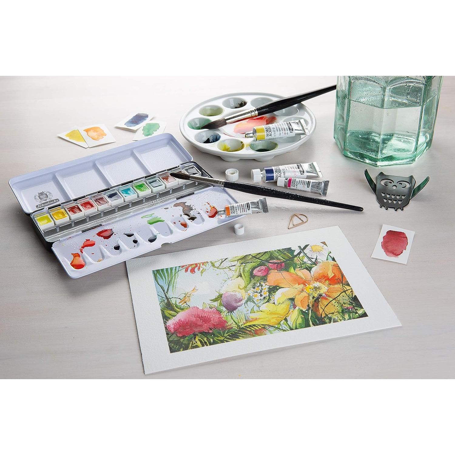 Schmincke - Horadam Aquarell (74448) 48 × ½ Pans