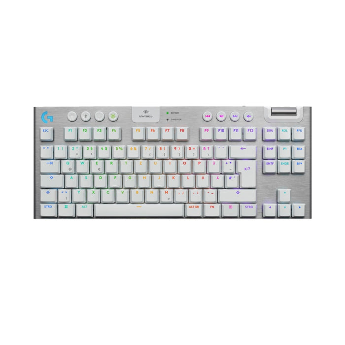 Logitech G915 X Lightspeed Tkl Wireless Gaming Keyboard - White - Tactile