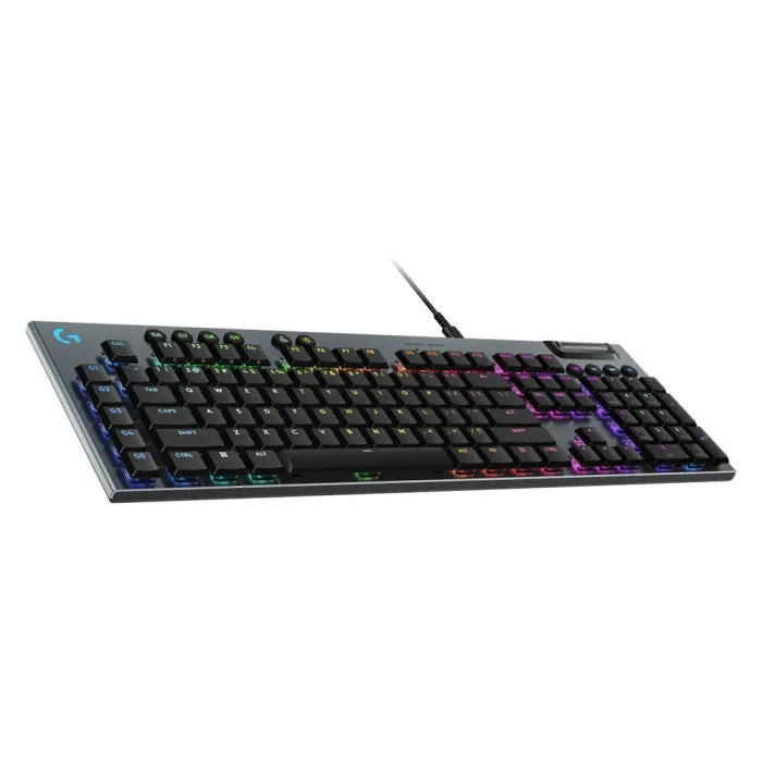 Logitech G915 X Wired Mechanical Gaming Keyboard, Pbt Keycaps, Lightsync Rgb  - Tactile