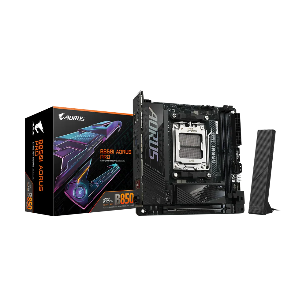 Gigabyte B850I Aorus Pro Ddr5 Motherboard - Black
