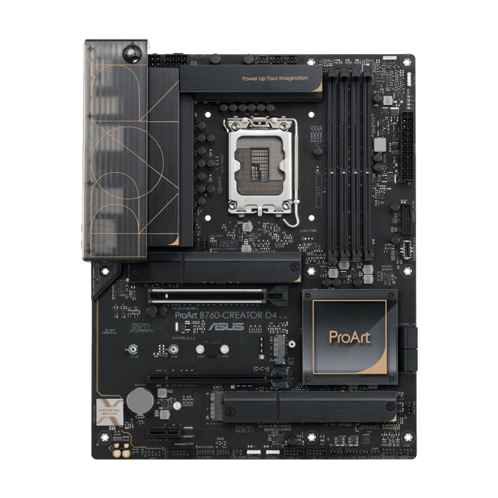 Asus Proart B760 Creator Ddr4 Atx Motherboard Black