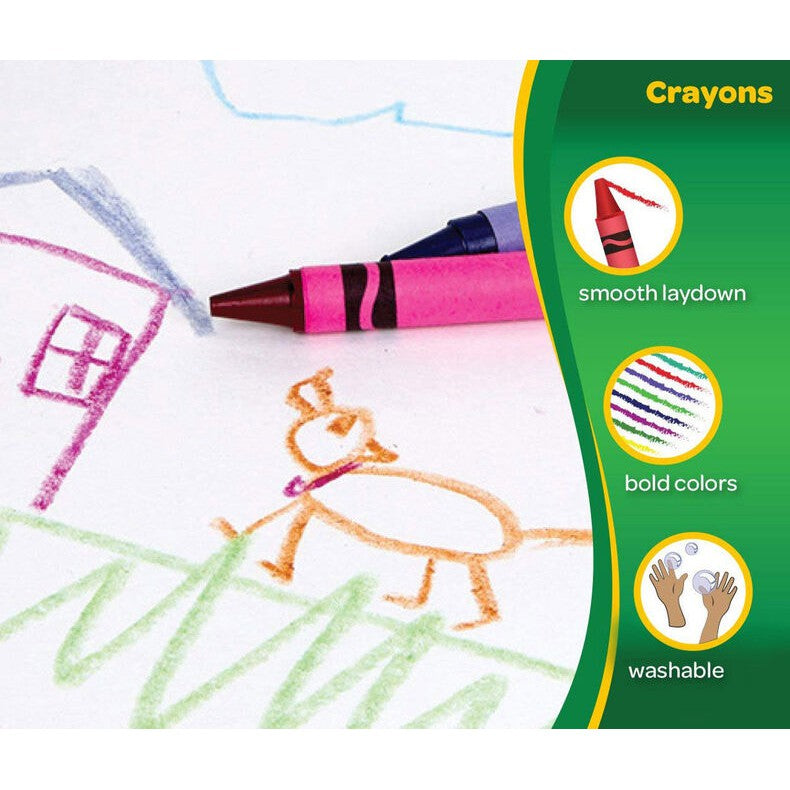 Crayola 96 ct Non peggable Crayon