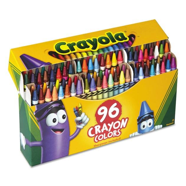 Crayola 96 ct Non peggable Crayon