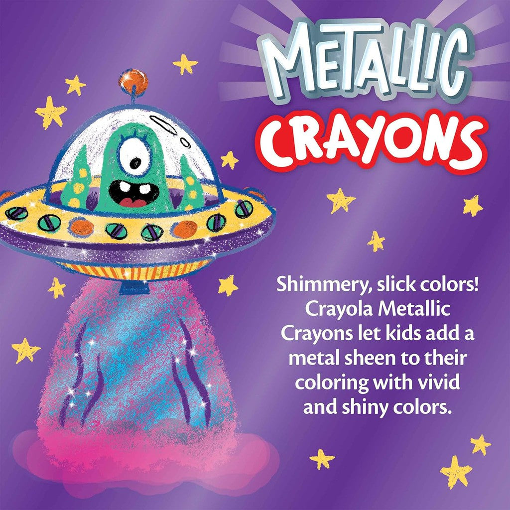 Crayola 96 ct. Special Effects Crayons Neon, Metallic, Pearlescent & Glitter Crayons,