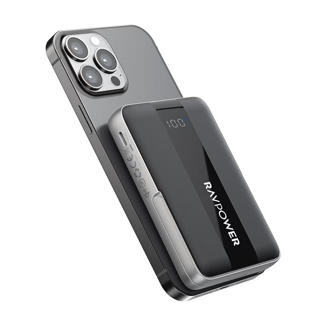 Ravpower Rp-Pb1217 Pd Pioneer 10000Mah 15W Power Bank Magnetic-Wireless