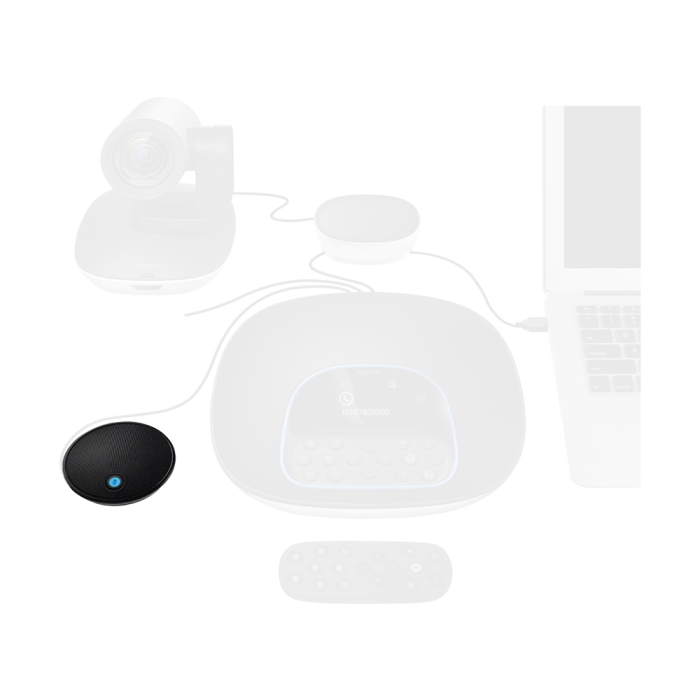 Logitech GROUP Expansion Microphones - Plug n Play / 1 Mics