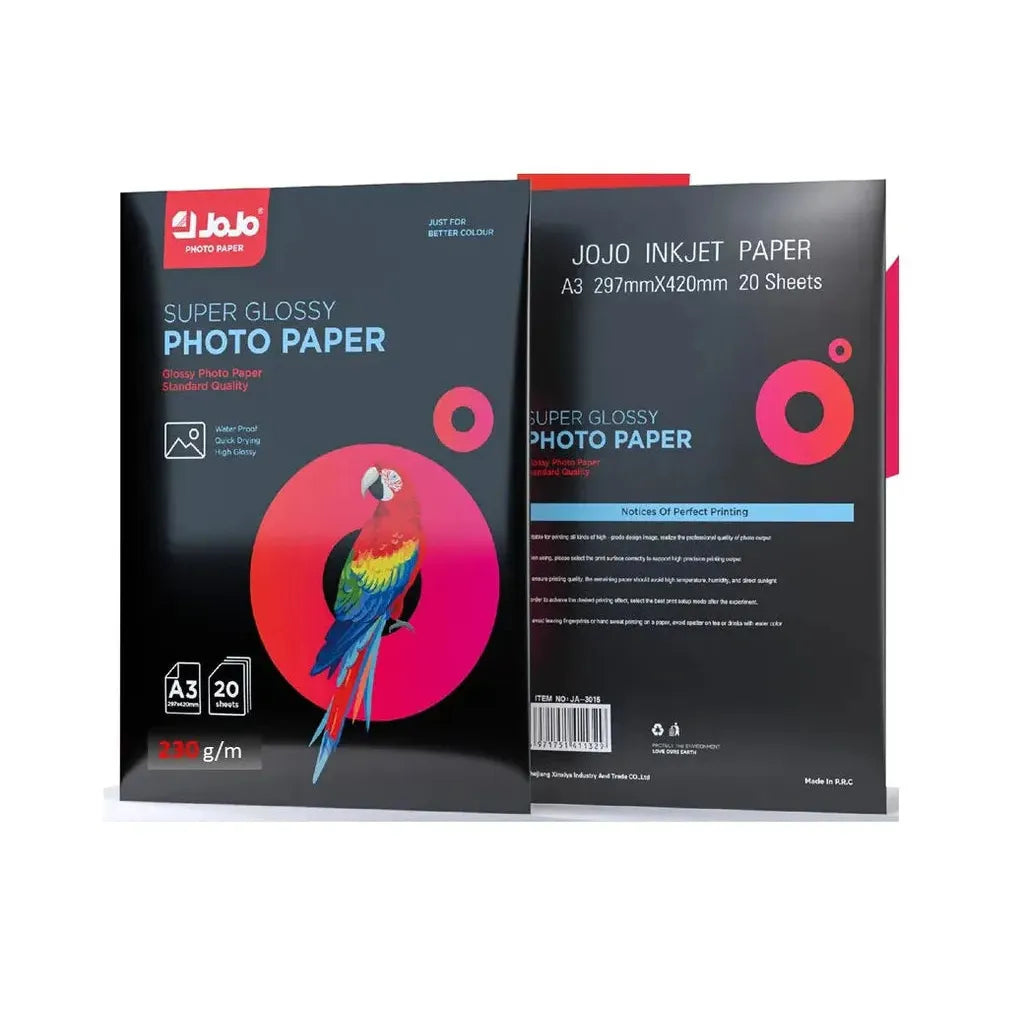 A3 DOUBLE SIDE PHOTO PAPER (230GX20SHEETS) JB-3021