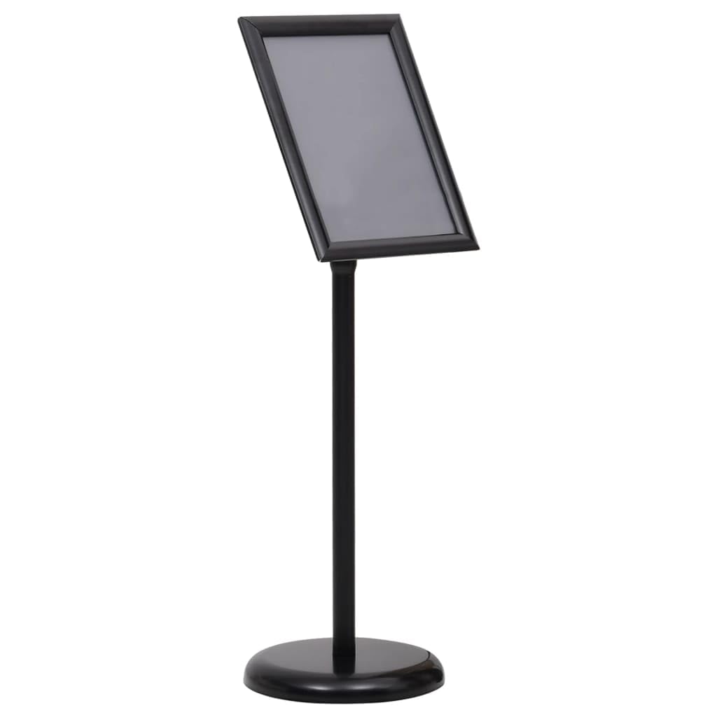 A4 Adjustable Steel Poster Stand - Black