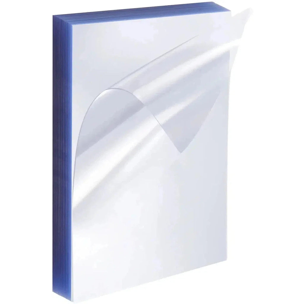 A4 PVC Binding Sheets 150 Micron, Clear 100pcs