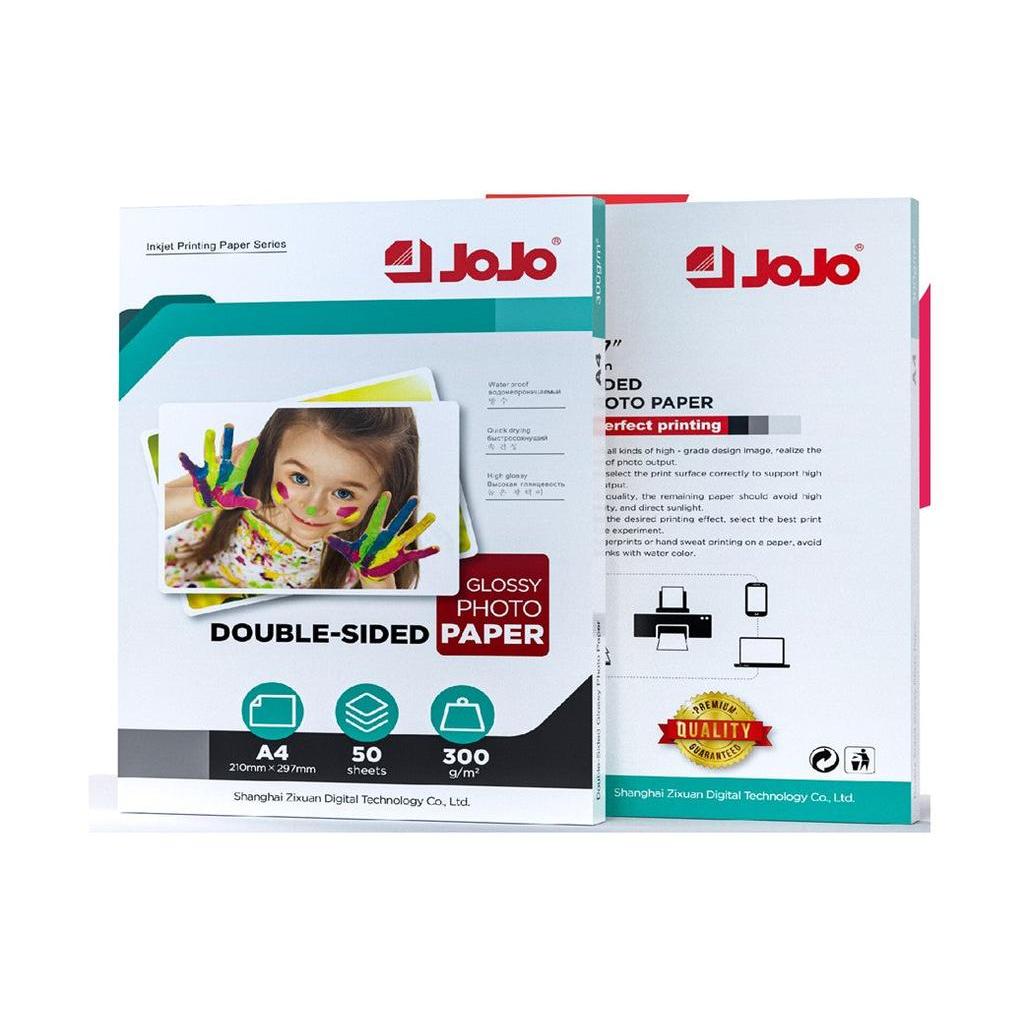 A4 DOUBLE SIDE PHOTO PAPER (300X50SHEETS) JB-3001