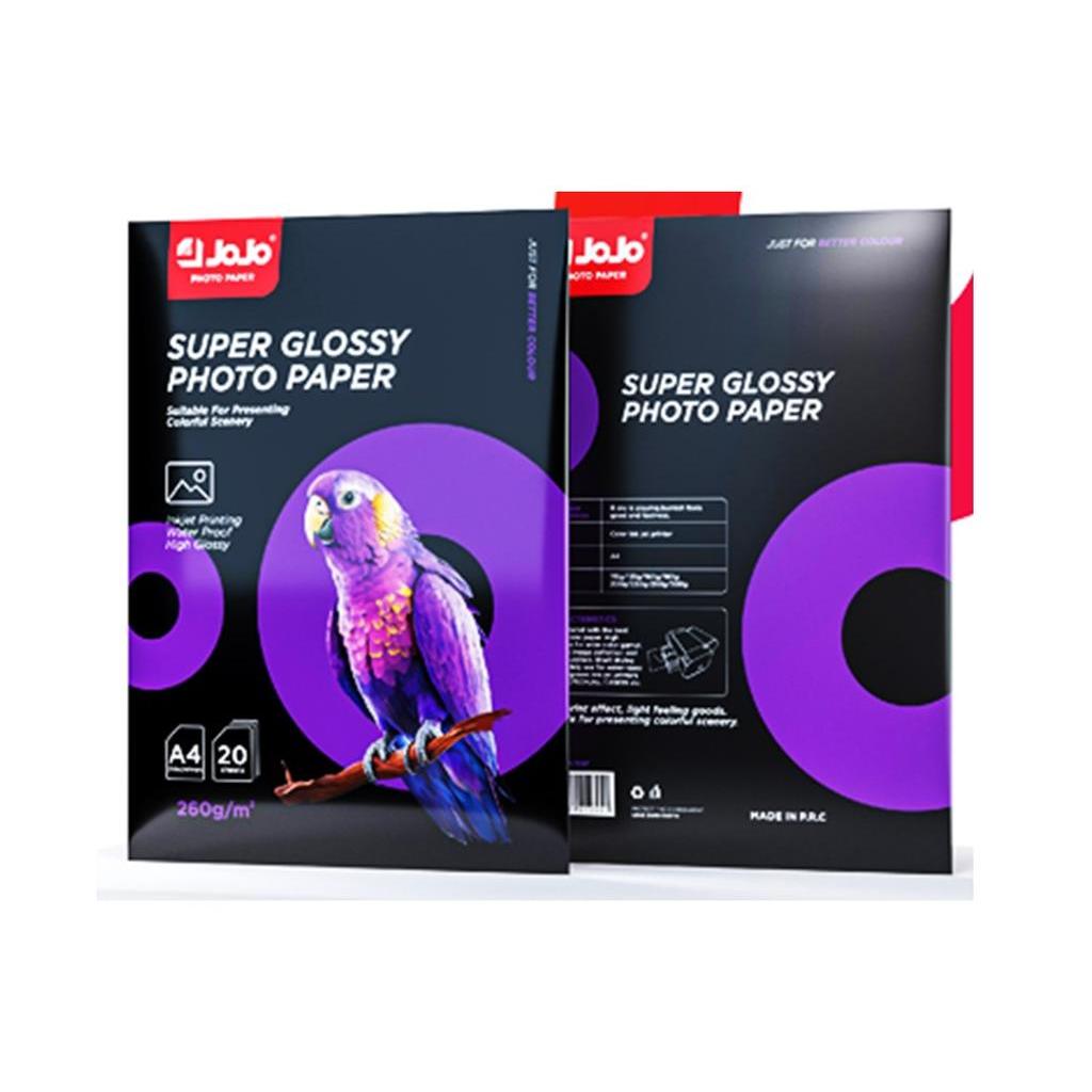 A4 GLOSSY PHOTO PAPER (260GX20SHEETS) JA-1047