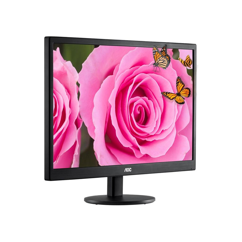 AOC E2070SW 19.5" TN Panel (1600X900) 60Hz 5ms Ultra Slim, Narrow Border, Monitor (VGA Port)