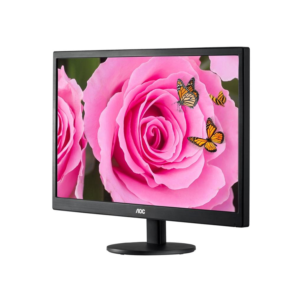 AOC E2070SW 19.5" TN Panel (1600X900) 60Hz 5ms Ultra Slim, Narrow Border, Monitor (VGA Port)