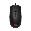 AOC GM500 RGB Wired Gaming Mouse - Black