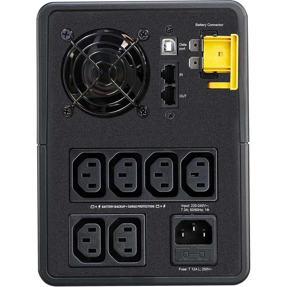 APC Back-UPS BX1600MI 1600VA 900W Line Interactive UPS 230V AVR 6 IEC C13 Tower
