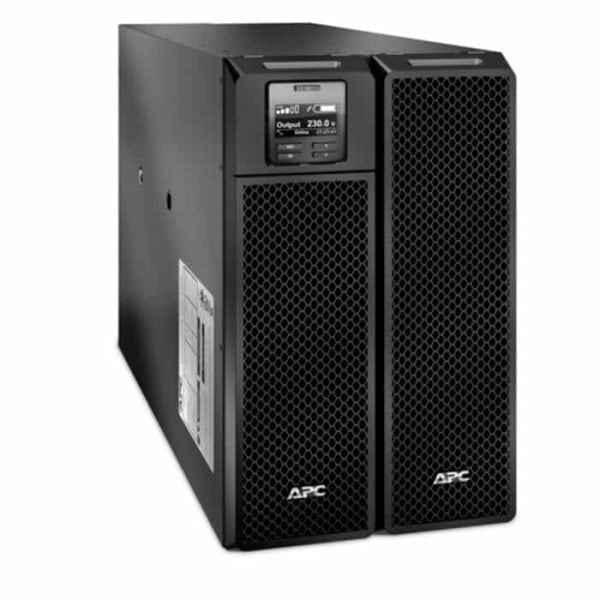 APC Smart-UPS On-Line, 10kVA/10kW, Rack/Tower, 230V, 2x IEC C13+1x IEC C19+Hard wire 3-wire (H+N+E) outlets, Network Card, W/O rail kit (SRTG10KXLI)