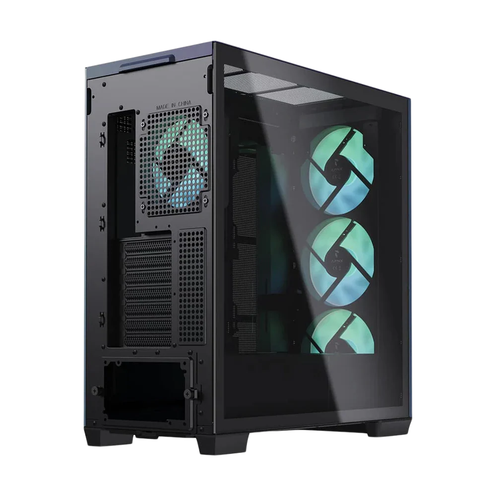 APNX C1-R ARGB Fan x 4 Mid Tower Case - Chroma Flair