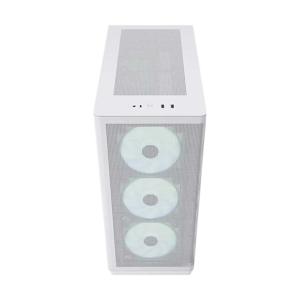 APNX CREATOR C1 V1 ARGB Fan x 4 Mid Tower Case - White