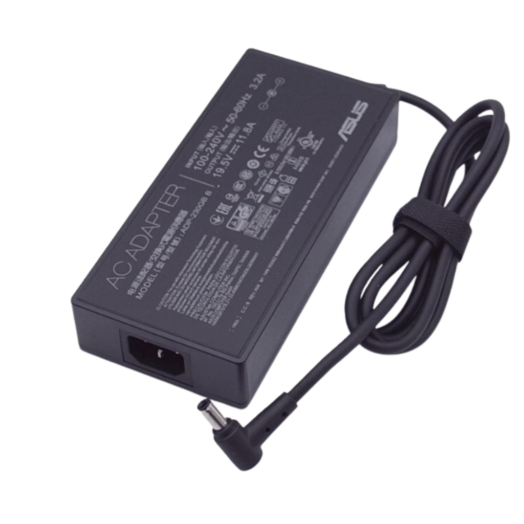ASUS Laptop Charger with Power Cable – 19.5V 11.8A 230W (5.5×2.5)