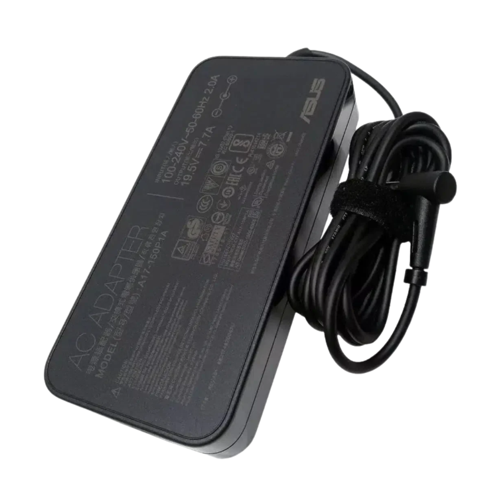 ASUS Laptop Charger with Power Cable – 19.5V 7.7A 150W (5.5×2.5mm)