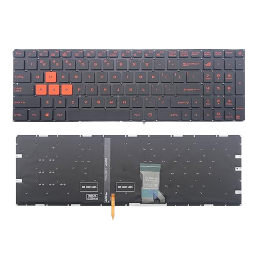 ASUS GL502 Laptop Keyboard Compatible with GL502VM, GL502VS, GL502VT, and GL502V Series