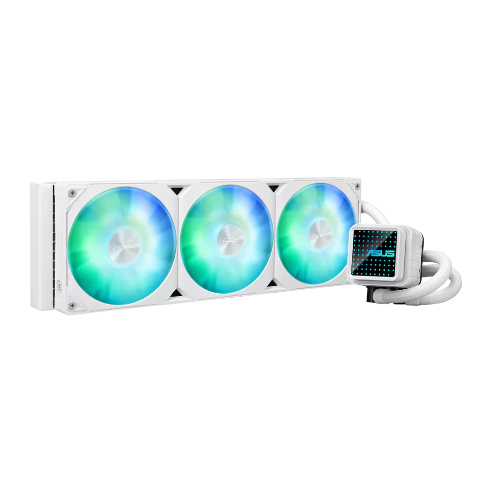 ASUS PRIME 360 ARGB AIO Liquid CPU Cooler - White