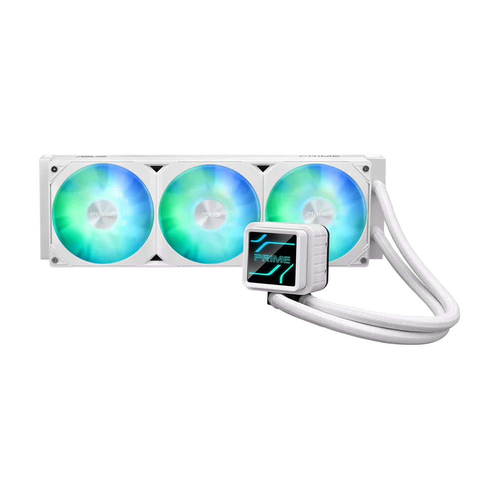 ASUS PRIME 360 ARGB AIO Liquid CPU Cooler - White