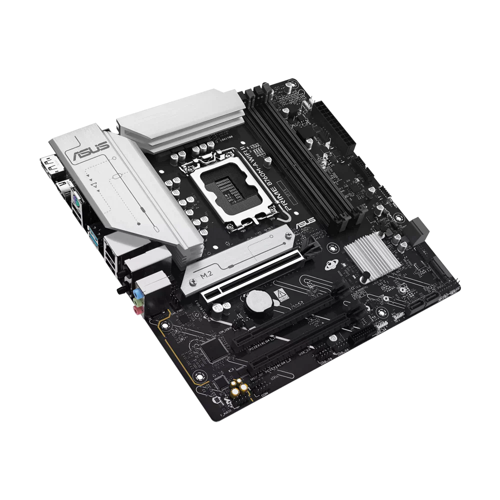 ASUS PRIME B760M-A WIFI II DDR5 Motherboard - Black