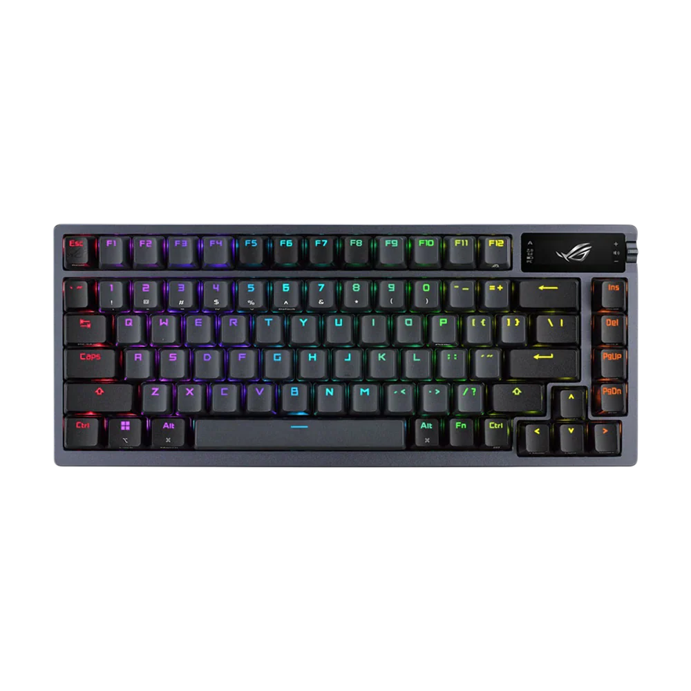 ASUS ROG AZOTH 75% RGB Wireless DIY Mechanical Gaming Keyboard EN/AR - Black