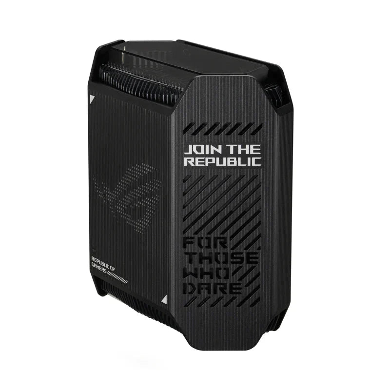 ASUS ROG Rapture (GT6 AX10000) Tri-Band WiFi 6 Gaming Mesh Router - 5GHz (4804Mbps) / USB 3.2 Gen 1 / Gigabit WAN / Gigabit LAN