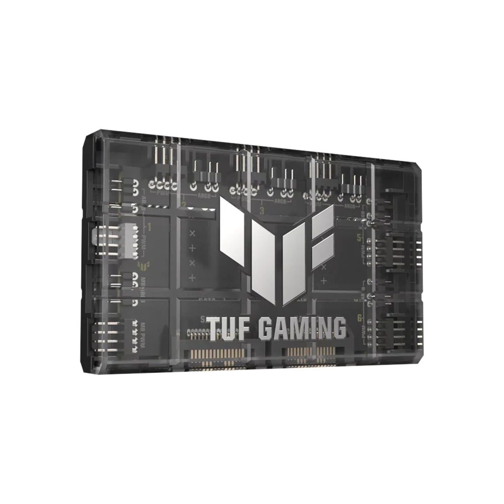 ASUS TUF Gaming ARGB PWM Fan Hub - Black
