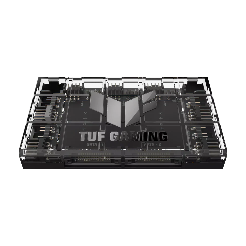 ASUS TUF Gaming ARGB PWM Fan Hub - Black