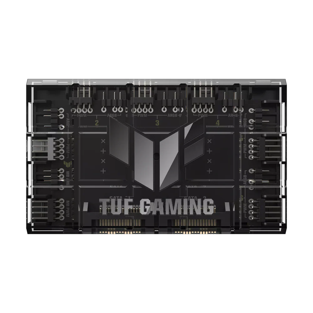 ASUS TUF Gaming ARGB PWM Fan Hub - Black